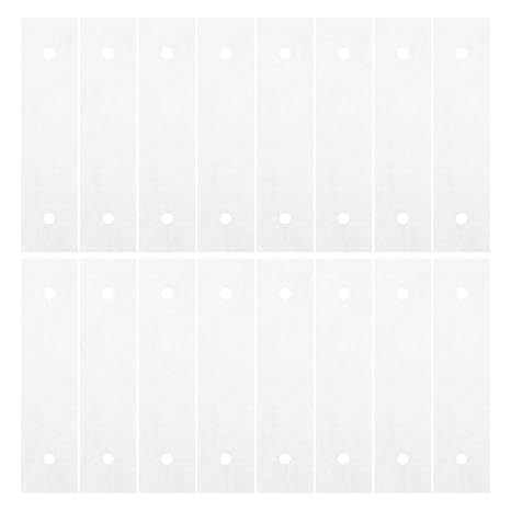 10bags Chin Rest Paper for Optometry Equipment Soft Comfortable Optical Chinrest Strips with Smooth Edges Compatible with Automatic Eye Test Devices Practical Replacement Accessory
