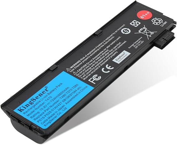 61++ 01AV427 72Wh Laptop Battery for T470 T480 11.52V | 6-cell for ThinkPad P51S P52S T570 T580 fits A485 A475 TP25, 01AV427b 01AV425 01AV422 01AV423 01AV428 01AV490 01AV492