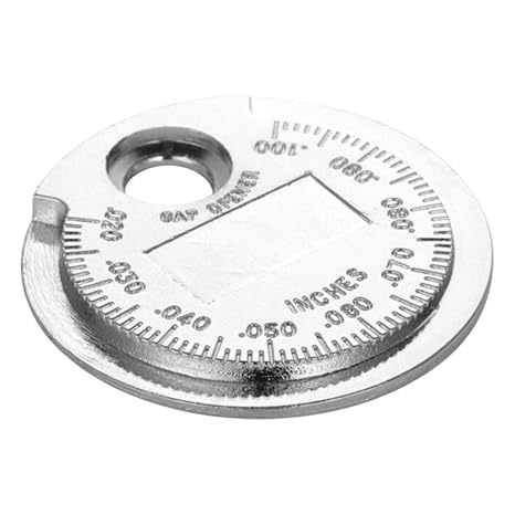 Plug Gapper 0.6-2.4mm Metal Plug Measuring Gauge