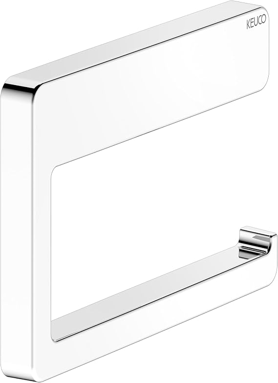 KEUCO Moll Open Shape Chrome Metal Toilet Roll Holder