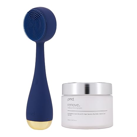 PMD Beauty Clean Facial Cleansing Brush Waterproof Silicone Face Cleanser with Sonic Technology