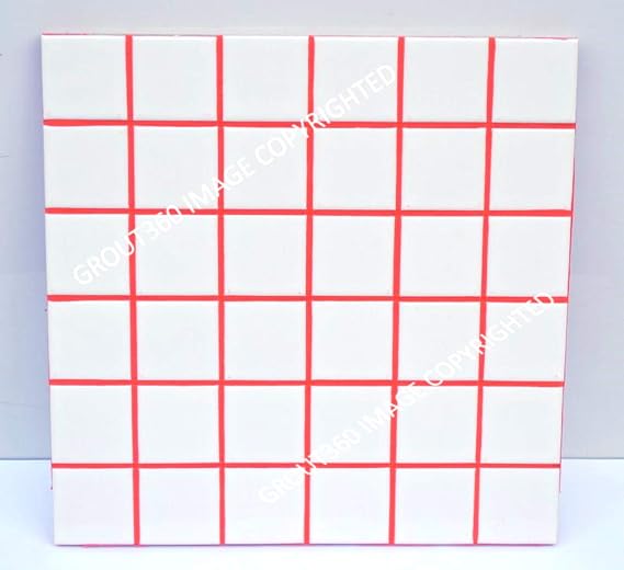 Ragin' Red Sanded Tile Grout for Tile Installation Jobs. Use on Floors, Walls, Back Splashes, Showers, and Mosaics. (5 lbs.)