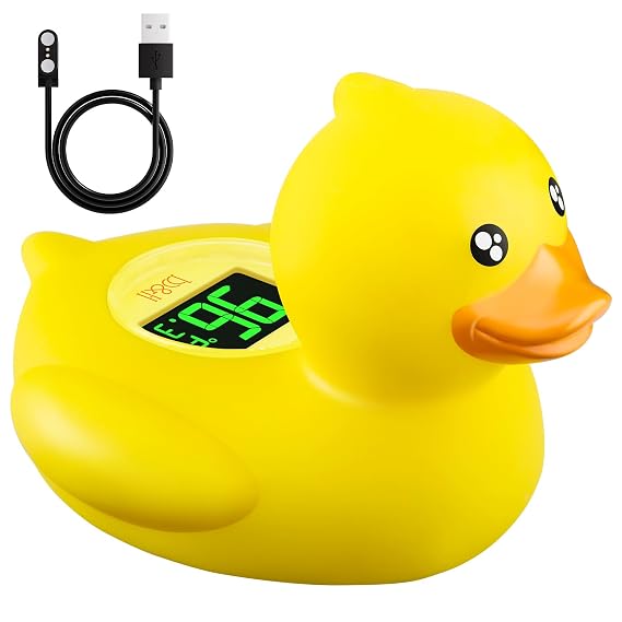 b&h Baby Bath Thermometer - USB Rechargeable (Baby Duck)