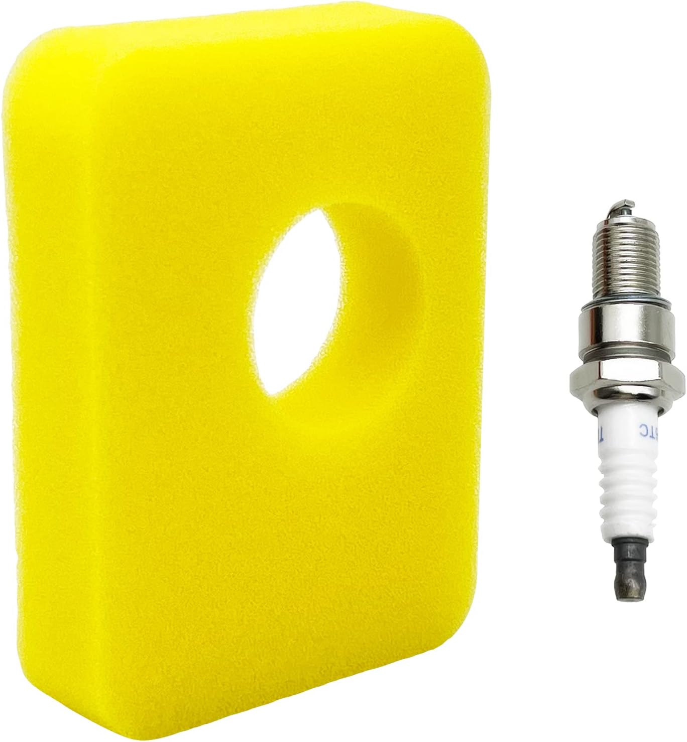 Lawn Mower Air Filters Air Cleaner Foam Filter Replacement Air Filter 799579 Lawn Mower Air Filters and Spark Plug for Briggs Stratton Engine