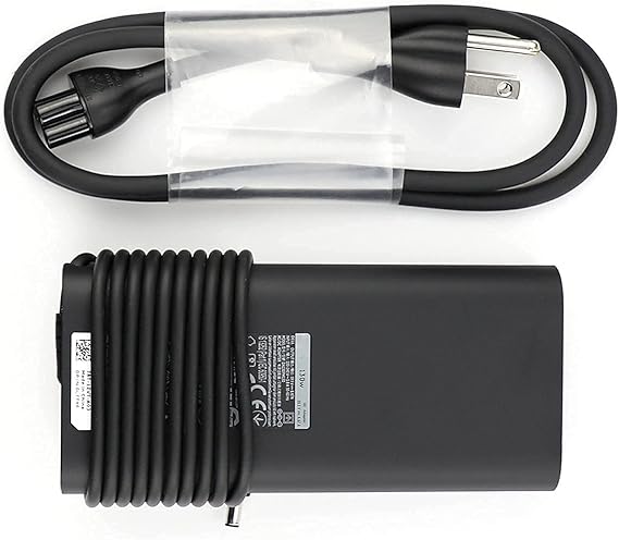 130W 90W Charger for Dell Inspiron 7706 7791 7591 7500 2-in-1 P98F001 P42E001 P84F001 P97F004 Laptop, Inspiron 5400 5401 5490 5491 7700 7790 3280 3480 W21C W23C W24C W19B AIO Power Supply Adapter Cord