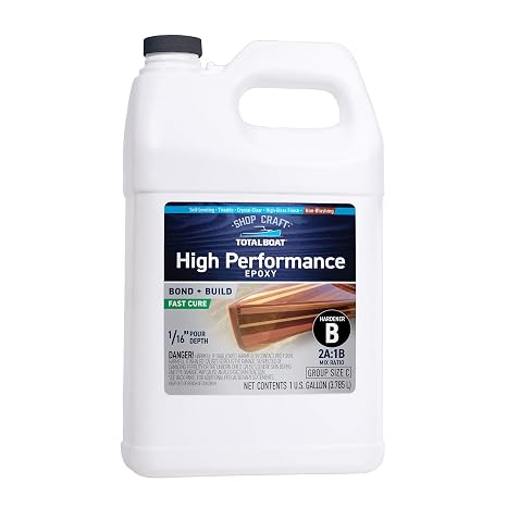 TotalBoat High Performance Clear Epoxy Fast Hardener - Gallon