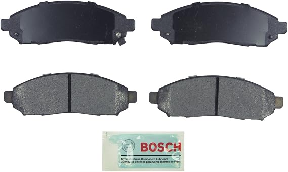 BOSCH BE1094 Blue Ceramic Disc Brake Pad Set - Compatible With Select Nissan Frontier, Pathfinder, Xterra; Suzuki Equator; FRONT