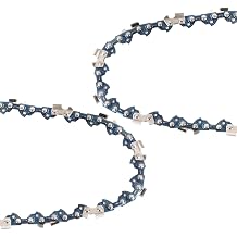 2PC 16 Inch Chainsaw Chain Replacement for EGO Power+ AC1600, CS1604, CS1613, CS1600, CS1610, Fits for Dewalt DCCS670 Chainsaw, Milwaukee M18 2727-20 Chainsaw and more, R56 (16 in.043 56 Link)
