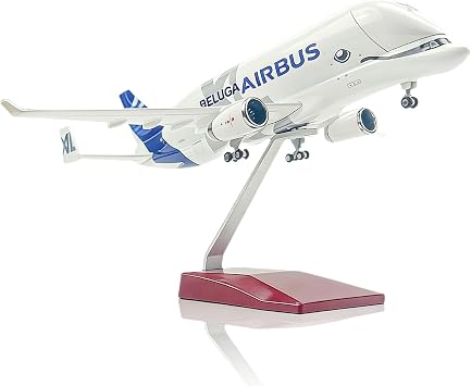 Wind Shear A330 Beluga XL1 Diecast Metal Airplane Model with Stand for Airbus A330-743L Super Beluga Transport, Adult Collection Gift