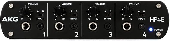 AKG HP4E 4-Ch Headphone Amplifier