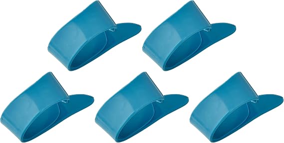 Herco HE115 Flex 52 Thumbpicks, Medium 5 Pack Blue