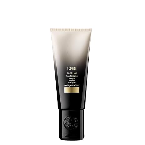 Oribe Gold Lust Mask - Repairs Damaged Hair - Adds Softness & Shine - 5oz | Deeply Moisturizes & Restores Dry, Damaged Hair - Adds Softness, Shine & Body - Strengthens Hair & Improves Elasticity