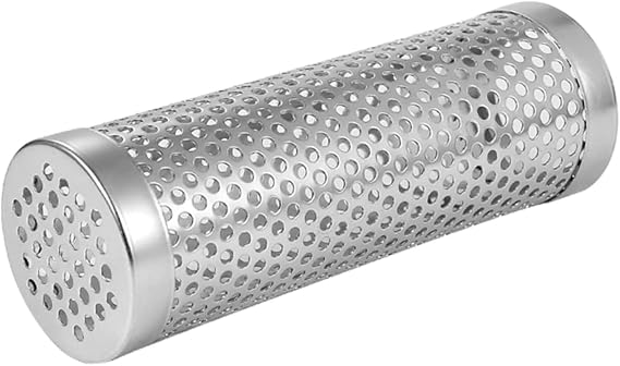 Stainless Steel Pipe BBQ Smoker Accessory Professional Smoking Tube for Daily Use