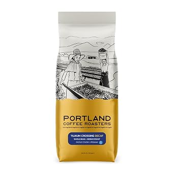 Portland Coffee Roasters, Tilikum Crossing (Decaf), Whole Bean, Swiss Water Process, Medium Roast, 32 oz