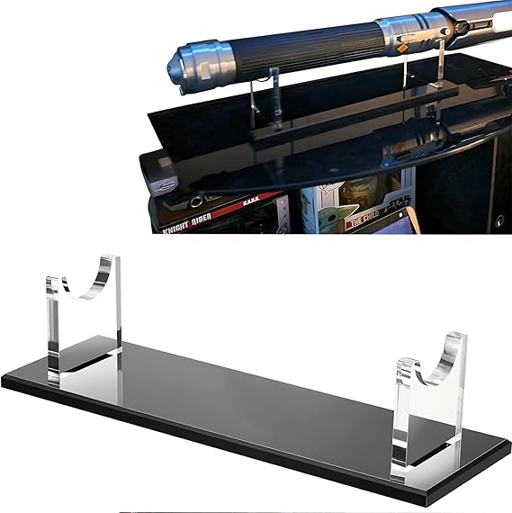 WANLIAN Acrylic Sword Rack - Decorative Black