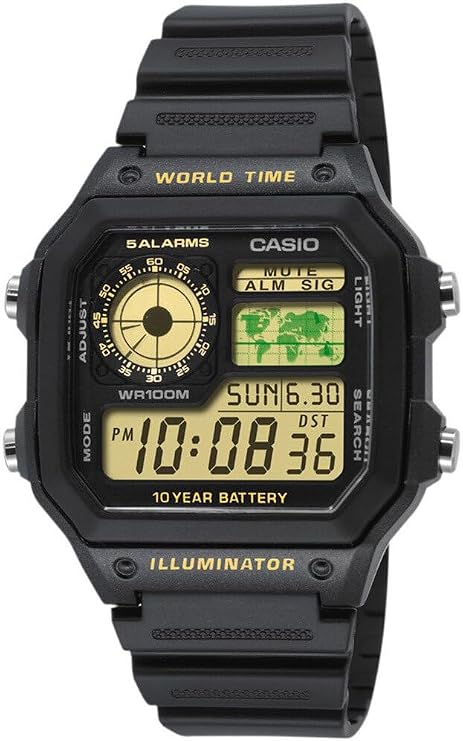 Casio Classic Black Watch AE1200WH-1B