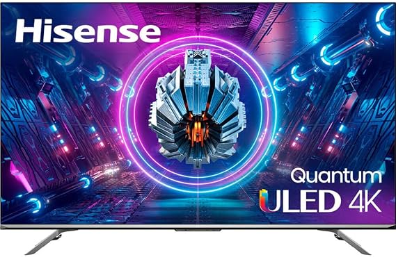 Hisense ULED Premium 65U7G QLED Series 65-inch Android 4K Smart TV with Alexa Compatibility, 1000-nit HDR10+, Dolby Vision & Atmos, 120Hz, HDMI 2.1, Game Mode Pro