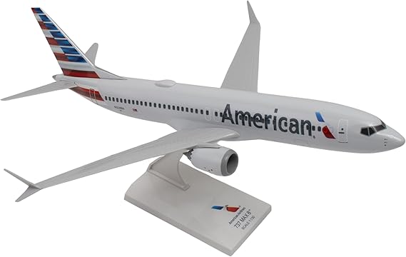 Daron Skymarks American Airlines 737 Max8 1/130 SKR962 Brown/a