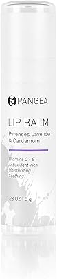 Pangea Lip Balm, Pyrenees Lavender & Cardamom, Petroleum-free.028 oz