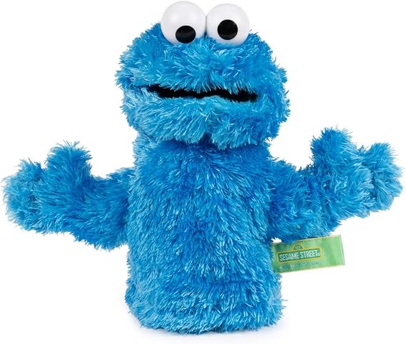 GUND Sesame Street Cookie Monster 11-Inch Plush Hand Puppet for Ages 1+