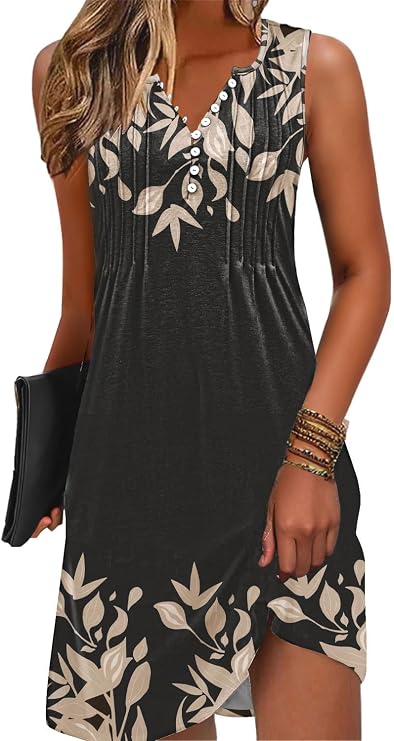 Sundresses for Women 2026 Vacation Swim Cover up Beach Boho Summer Dresses