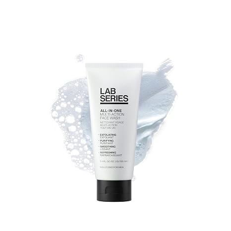 Lab Series Men's All-In-One Multi-Action Face Wash - Face Scrub - Cleanse and Purify Skin - Skin Care for Men