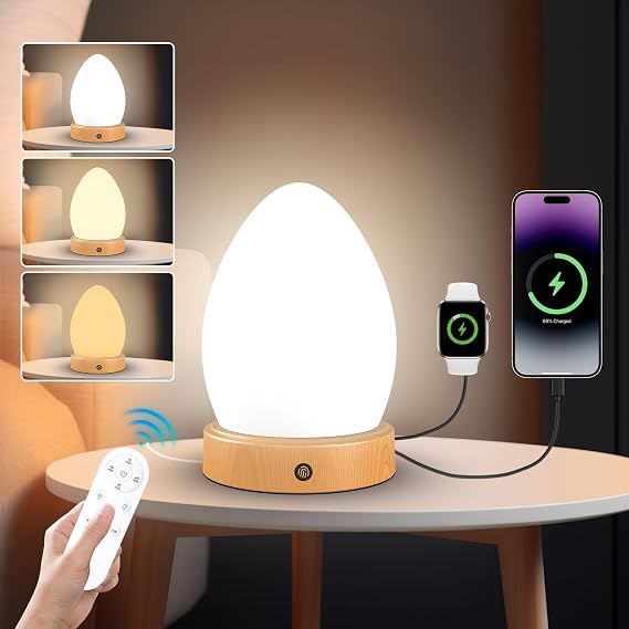 Light Therapy Lamp, 10000 Lux Sunlight Lamp with Remote Control, 3 Color & 5 Levels Brightness, 4 Timer & Memory Function, Daylight Lamp for Home, Office, Happy Life, 12V2A Adapter Included