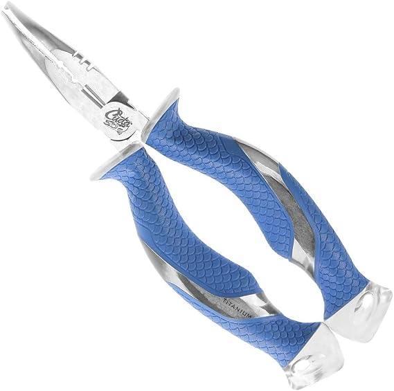 CUDA 7" Titanium Bonded Ring Splitter | Durable Fishing Line, Wire, Splitting Rings, Mono & Fluorocarbon Cutter - Saltwater & Freshwater Use