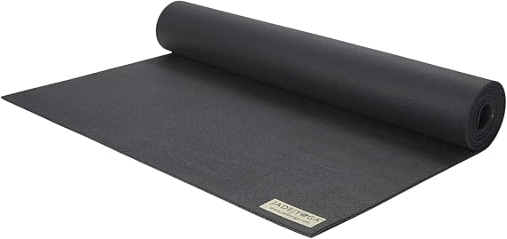 JadeYoga Harmony Yoga Mat - Durable & Thick Gym Fitness Mat, Non-Slip Natural Rubber Yoga Mat - Home Exercise & Stretching Mat, Workout Mat - Yoga, Pilates & Meditation for Women & Men
