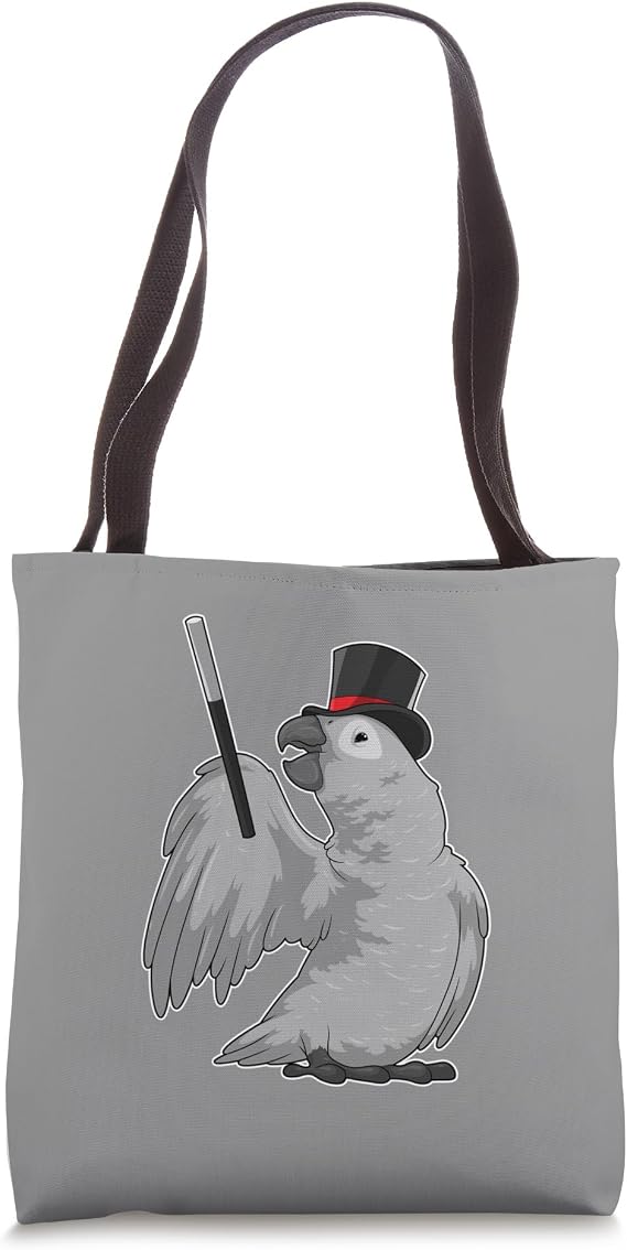 Parrot Wizard Magic wand Tote Bag