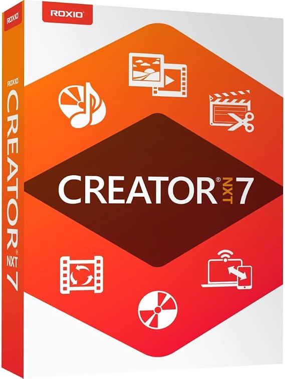 Roxio Creator NXT 7 - CD/DVD Burning & Creativity Suite [PC Disc][Old Version]