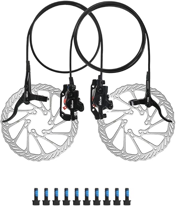 MTB Hydraulic Disc Brake Set,Front 800mm Rear 1500mm for Bike