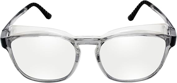 Dry Eyes Glasses with Soft Silicone Moisture Chambers and Moisture Circulation Pad for Dry Eyes Symptoms(Grey)