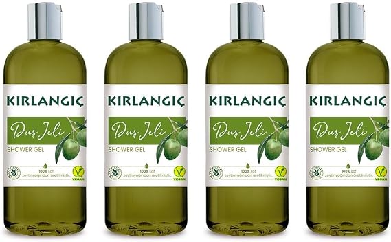 KirlangiÇ 400 Ml ZeytİnyaĞli DuŞ Jelİ * 4 Adet