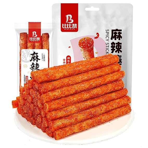 Chinese Spicy Strips180g/bag,spicy Big Sticks,red Oil Spicy Gluten,latiao Snacks,handmade Spicy Strips,Ready To Eat Latiao,Hunan Spicy Strips,delicious Chinese Snacks,Leisure Snack Gift Pack (1 bag)