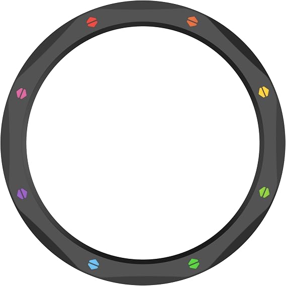 Bezel Ring Compatible for Xiaomi Watch S4/ Watch S3, Smart Watch Metal Bezel Frame Cover Replacement with Film (1)