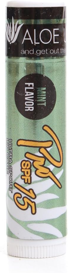 Aloe Up Pro Ultra Sport Mint Lip Ice SPF 15 Lip Care