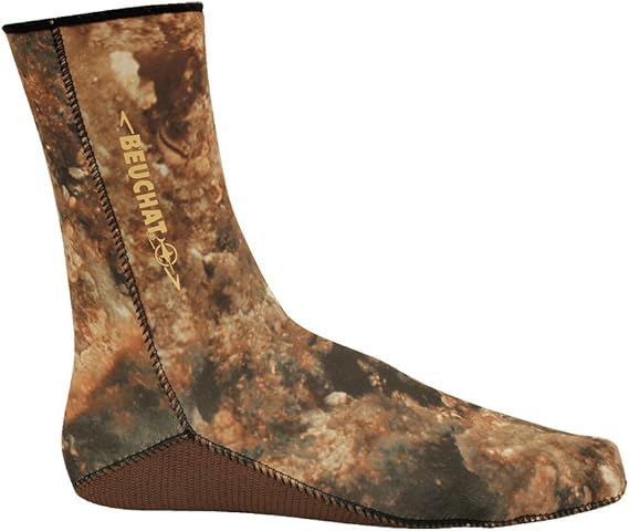 B Beuchat Rocksea Camo Socks 2MM