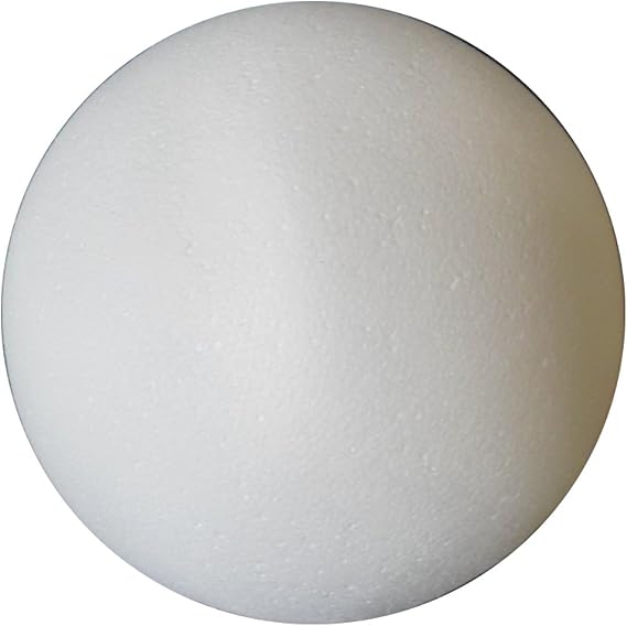 Shape Innovation - Foam Ball - 12 Inch Diameter White EPS Polystyrene Sphere