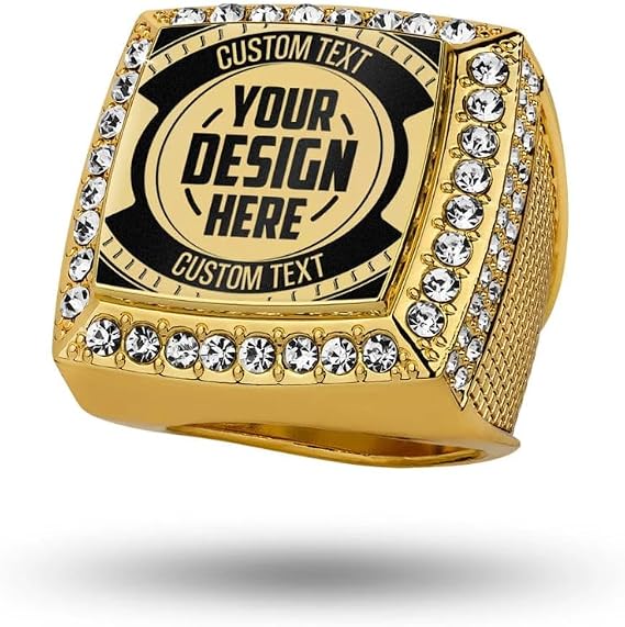 TrophySmack Custom Championship Ring - Size 12 Trophy
