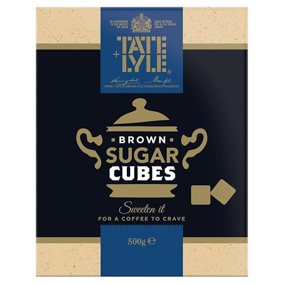 Vantexi Tate & Lyle Fairtrade Brown Sugar Cubes - 10x500g