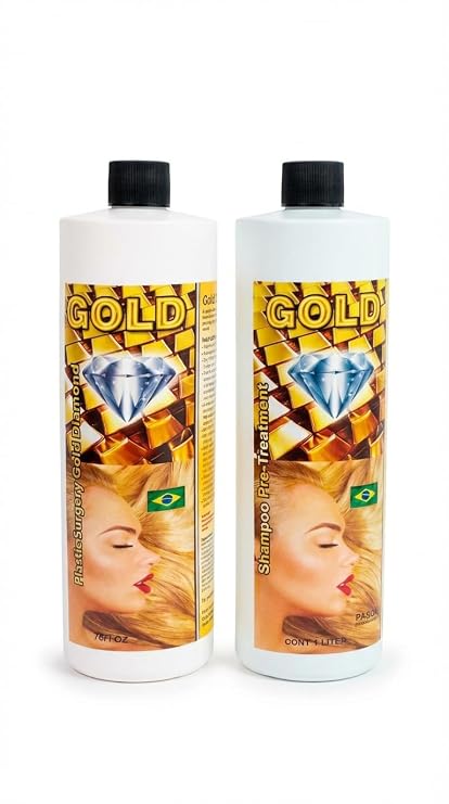 Cirugia Capilar Diamond Gold 1 liter (Shampoo-Treatment)