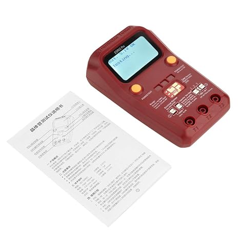 BSIDE Pro Transistor Tester, Digital Component Meter with LCD Display, Automatic Detection, SMD Chip Tester