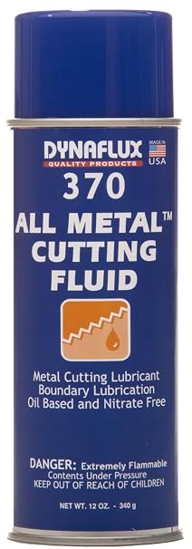 370-16 All Metal Cutting Fluid/Coolant, Non-Flammable, 12 oz Aerosol Can (Case of 12)