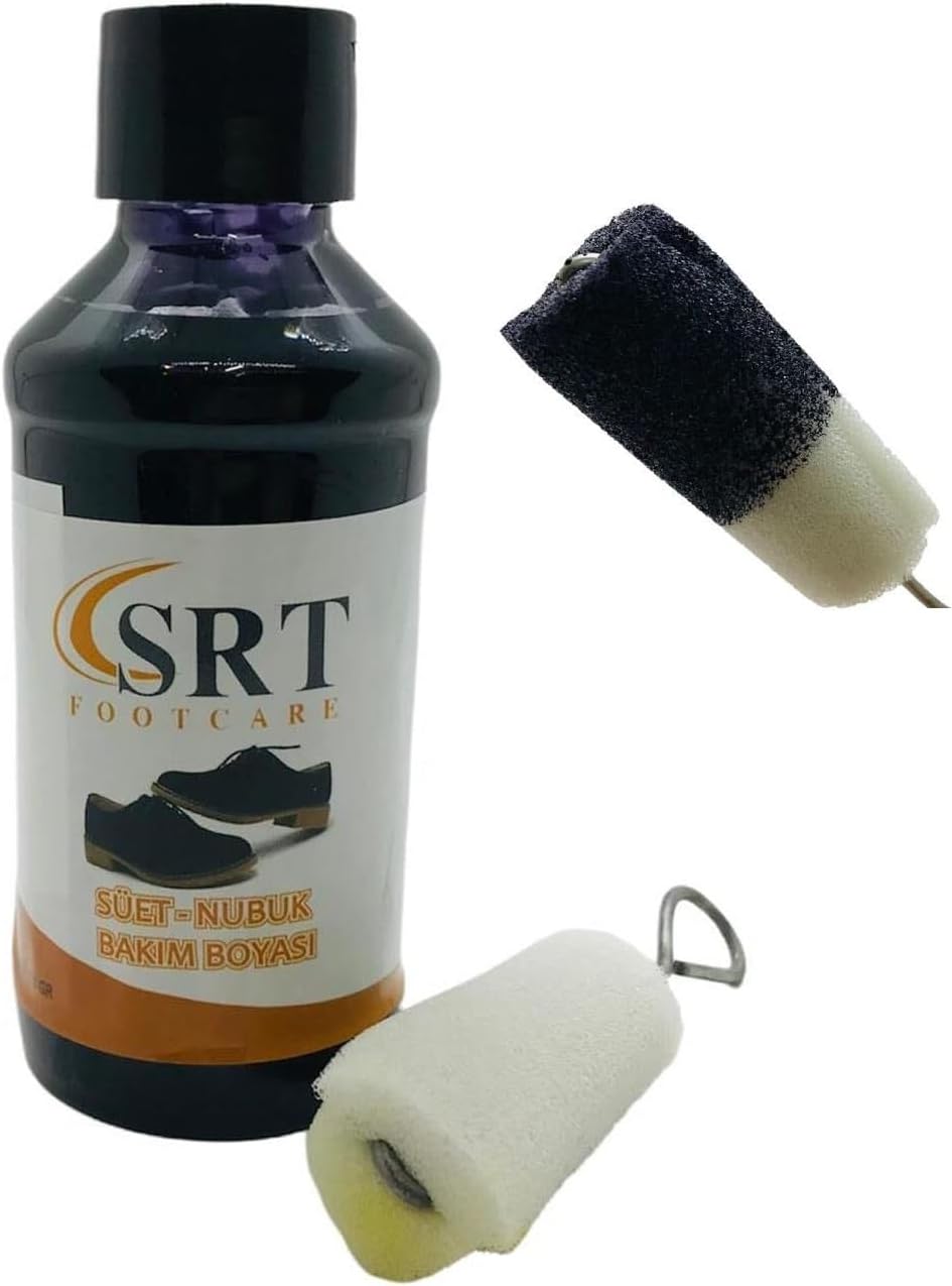 Süet Nubuk Ayakkabı Bakım Boyası 110 Gr Siyah