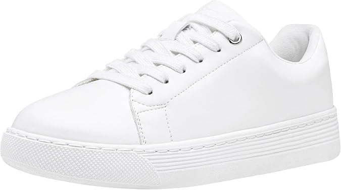 Vepose Women's 8012 Lace Up Classic Fashion Sneakers Comfortable Cute Shoes