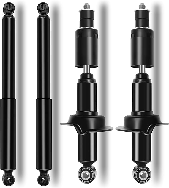 AUTOMUTO Front Rear Shocks Absorber Struts Fits 2004-2014 for Nissan Titan