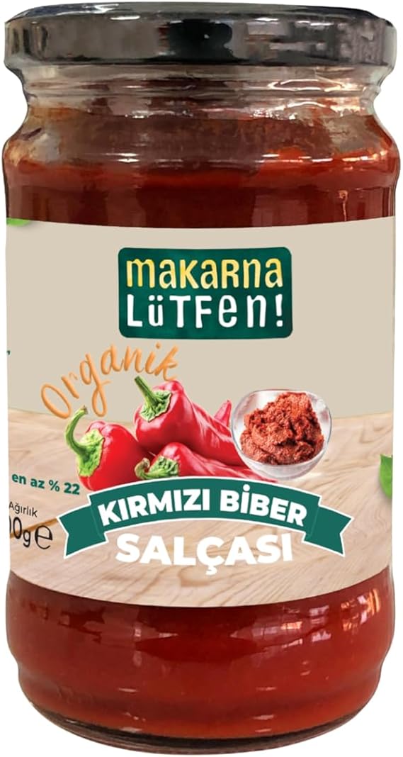 Organik Kırmızı Biber Salçası (300 g)