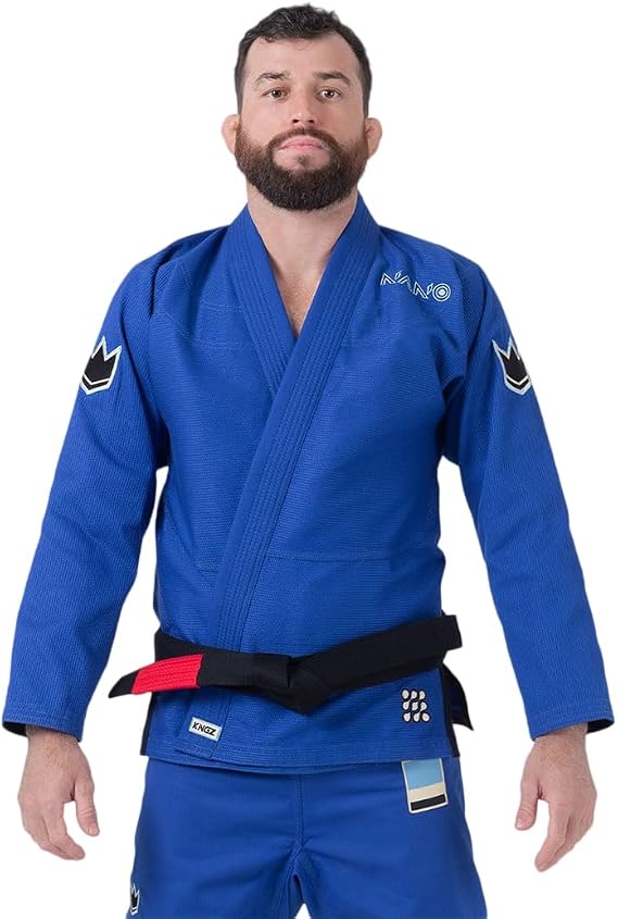 KINGZ Nano 3.0 Mens Jiu Jitsu Gi IBJJF 2024 Legal, Pearl Weave Jacket & 8 oz Ripstop Pants