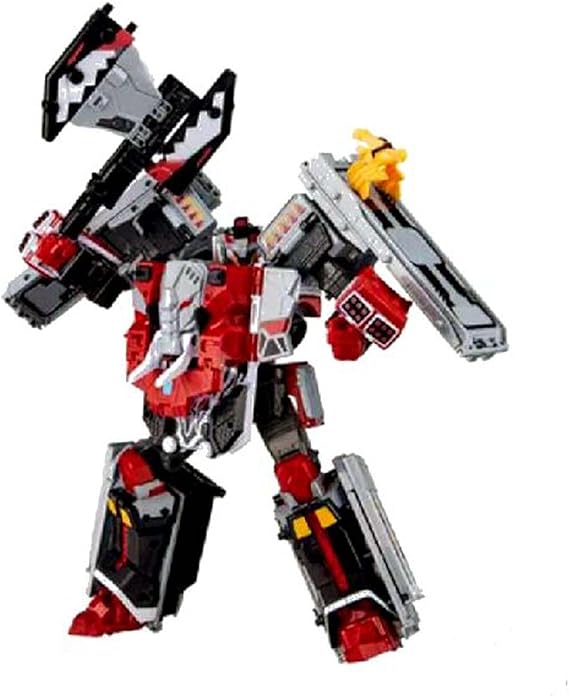 Metal Cardbot W SAVANNARD Carrier Trailer Truck Transforming Robot Car Toy